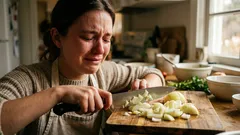 Hoe je een ui snijdt zonder te huilen: een beproefde truc die echt werkt