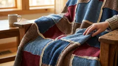 Gooi oude spullen nooit weg! Zo heb ik afgedankte spullen omgetoverd tot een warme deken