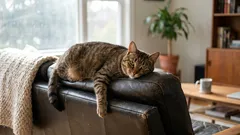 Is uw kat de hele dag 'lui'? Normaal of een waarschuwingsteken