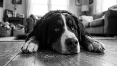 Waarom je hond somber lijkt: 10 oorzaken en wat je vandaag kunt doen